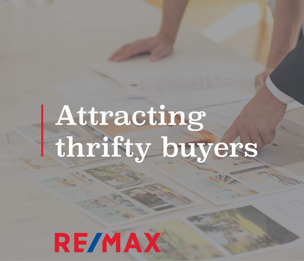 Attracting thrifty buyers